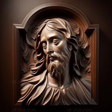 3D model st jesus (STL)